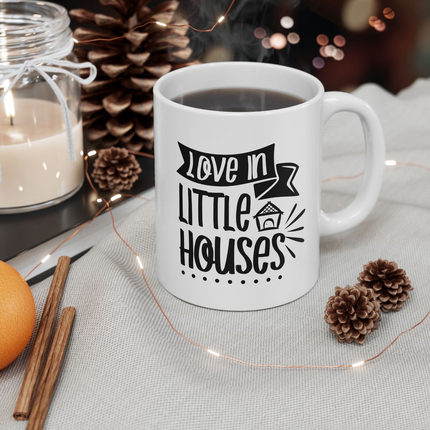 Ceramic Mug 11oz Love In Little Houses