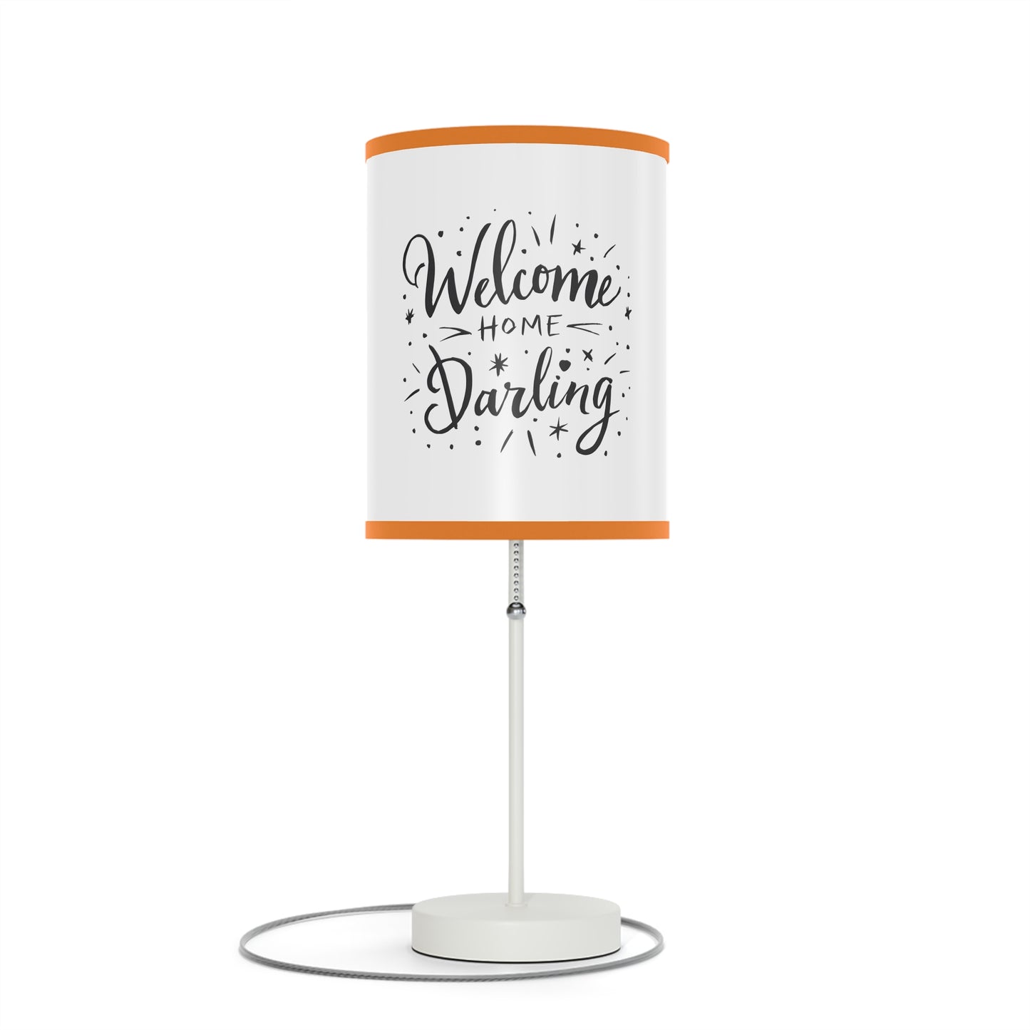 Lamp on a Stand US|CA plug Welcome Home Darling