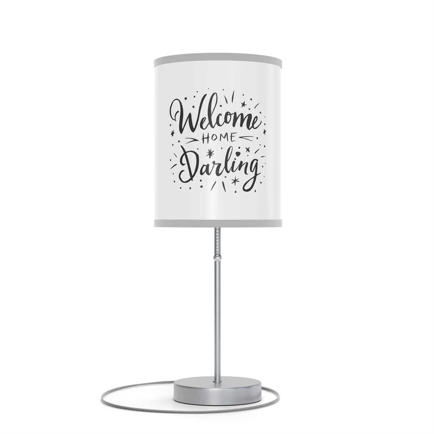 Lamp on a Stand US|CA plug Welcome Home Darling