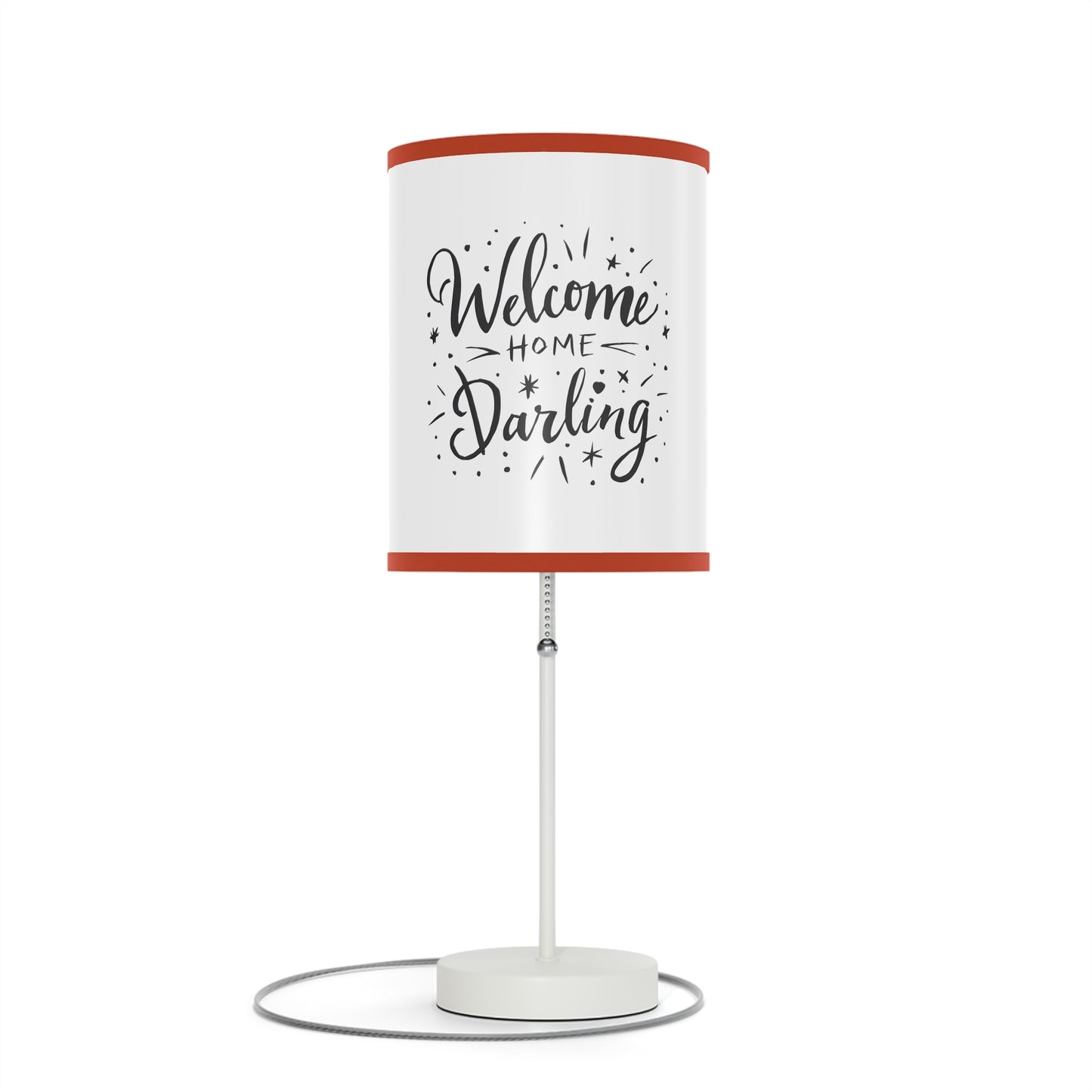 Lamp on a Stand US|CA plug Welcome Home Darling