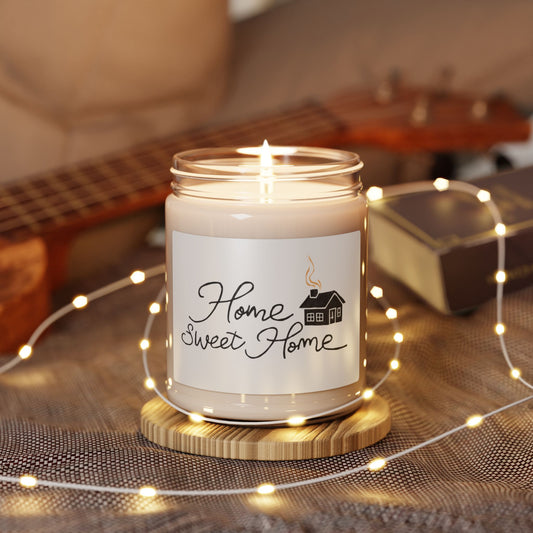 Scented Soy Candle 9oz Home Sweet Home