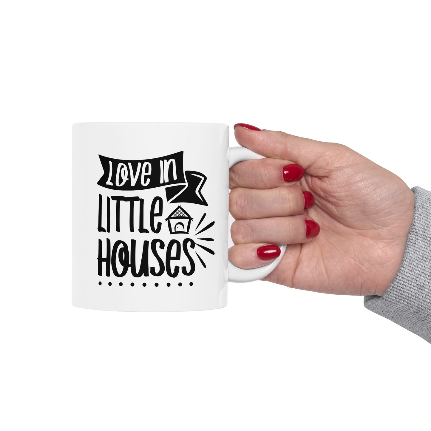 Ceramic Mug 11oz Love In Little Houses