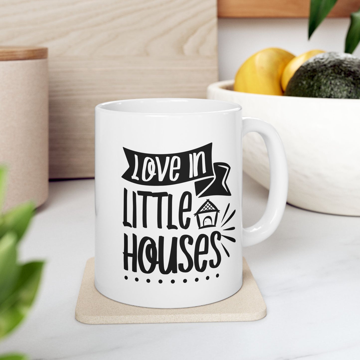 Ceramic Mug 11oz Love In Little Houses