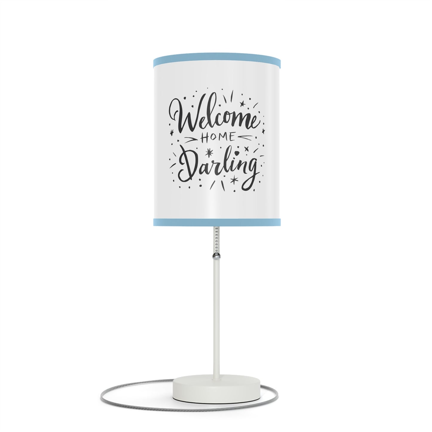 Lamp on a Stand US|CA plug Welcome Home Darling